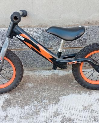 KTM SX bici senza pedali 12½" bambino