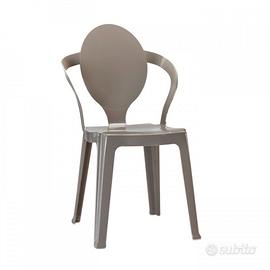 Sedie da casa o ufficio in policarbonato