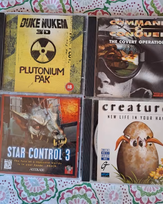 Mega-lotto 16 giochi PC retro anni 90 C&C Thief