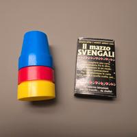 2 giochi di magia - carte e vasetti con palline