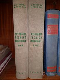 DIZIONARIO TECNICO INDUSTRIALE, 2 volumi UTET 1944
