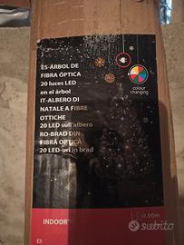 Albero di Natale a fibre ottiche