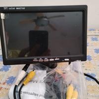 vento  monitor dietro marcia con telecamera