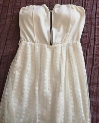 vestito corto#vestito bianco