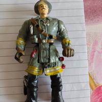 Giocattolo pompiere in PVC 