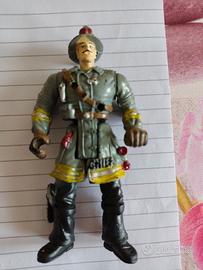 Giocattolo pompiere in PVC 