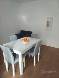 Tavolo allungabile + 4 sedie