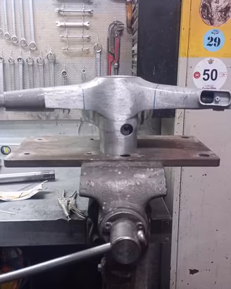 saldature manubrio carter vespa lambretta mbk 