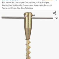 PICCHETTO  PER  OMBRELLONI 