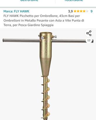 PICCHETTO  PER  OMBRELLONI 