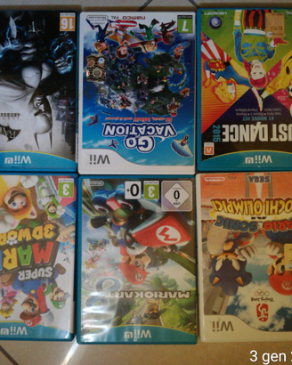 Giochi Wii e wiiu