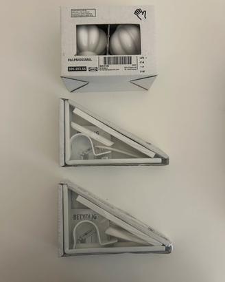Pezzi Ikea per montaggio tende