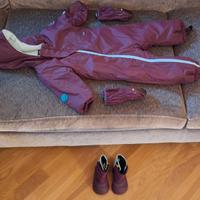 Coordinato tuta guanti doposci (24 mesi) - RIBASSO