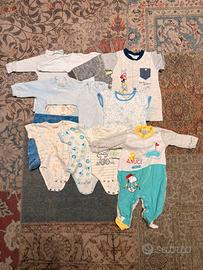 Stock body bambino 0-3 mesi multi marca