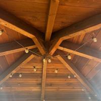 gazebo di legno