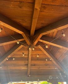 gazebo di legno