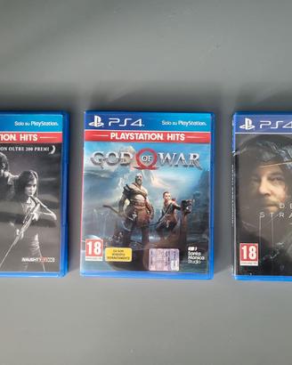 3 Giochi PS4 come nuovi Playstation 4