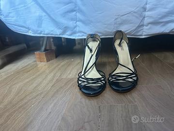 Sandalo con tacco blu - Massimo Alba - num. 37