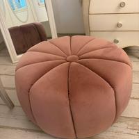 Pouf arredo rosa