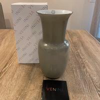 Venini Vaso OPALINO color talpa