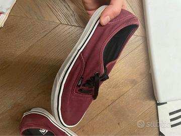 Vans basse Bordeaux