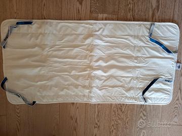 MATERASSO E COPRIMATERASSO ANTISOFFOCO 120x60cm