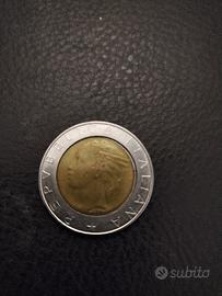 500 lire Italia anno 1988