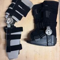 Ginocchiera  con gradazione  e cavigliera