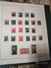 francobolli dal 1945 al 1962 in racc MARINI BEN TE