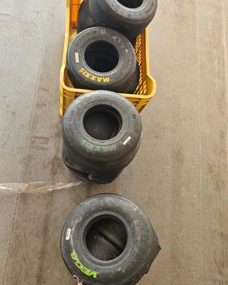 3 treni gomme go kart 125