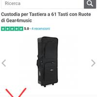 custodia per strumenti