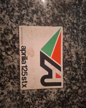 uso e manutenzione Aprilia 125 stx