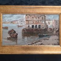 Teresa Reginato ,dipinto olio su legno