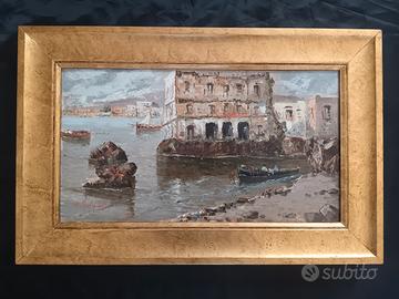 Teresa Reginato ,dipinto olio su legno