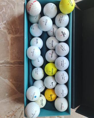 Lotto 27 palline da golf
