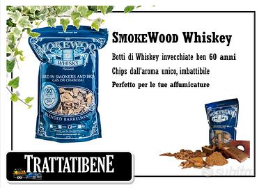 Legni per Affumicature BOTTI DI WHISKY