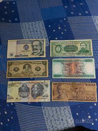 Banconote Sud America anni 70/90