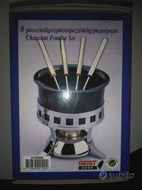 Servizio set Fonduta Cioccolato Fondue Chocolat