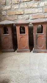 Comignoli esalatori in cotto