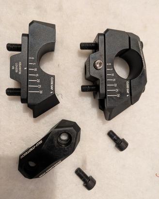 Riser manubrio SW Motech 28 mm