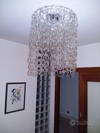 Lampadario Giogali Vistosi by Mangiarotti