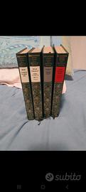 set 4 libri letteratura classica vintage