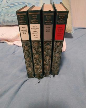 set 4 libri letteratura classica vintage