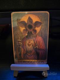 Santino artistico Stranger Things Demogorgone