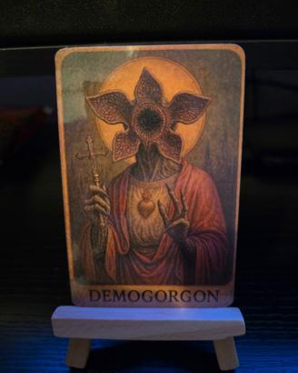 Santino artistico Stranger Things Demogorgone