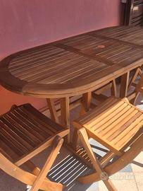 Tavolo Acacia Allungabile a Partire da 250 euro 