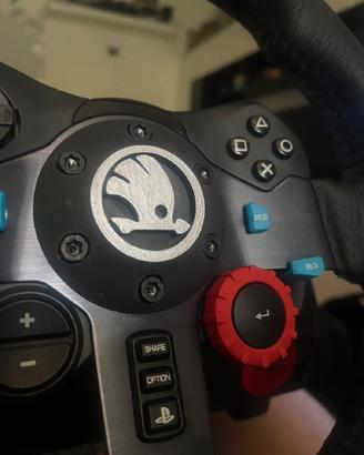 Logitech G29/920 mozzo SKODA Rally