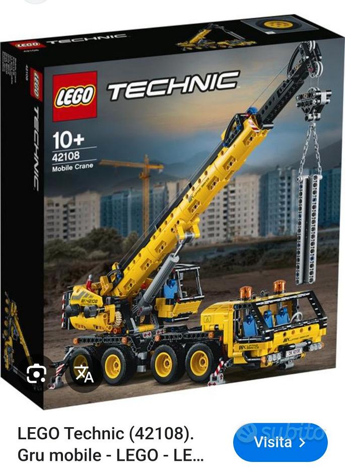 Lego+technic+gru Vendita in Tutto per i bambini