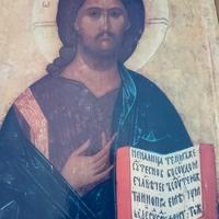 Icona Bizantina Cristo Pantocratore