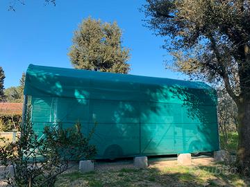 Struttura per rimessaggio camper
